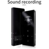 X2 1.8 inch Touch Screen Metal Bluetooth MP3 MP4 Hifi Sound Music Player 8GB(Black)