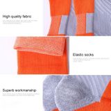 One Pair Adult Anti-skid Over Knee Thick Sweat-absorbent High Knee Socks(Yellow)