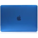 Laptop Crystal Style PC Protective Case for MacBook Pro 13.3 inch A1989 (2018) (Dark Blue)