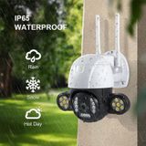 QX55 3.0 Million Pixels IP65 Waterproof 2.4G Wireless IP Camera  Support Motion Detection & Two-way Audio & Night Vision & TF Card  AU Plug
