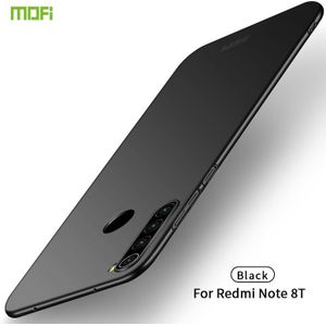 For Xiaomi RedMi Note8T MOFI Frosted PC Ultra-thin Hard Case(Black)