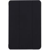 Horizontal Flip Leather Case with Three-Folding Holder & Sleep / Wake-up Function for iPad mini 4(Black)