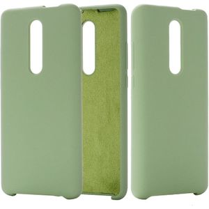 Solid Color Liquid Silicone Dropproof Protective Case for Xiaomi Redmi K20 / K20 Pro / Mi 9T / Mi 9T Pro(Green)