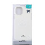 GOOSPERY JELLY TPU Shockproof and Scratch Case for iPhone 11 Pro(White)