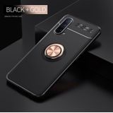 For OnePlus Nord CE 5G Metal Ring Holder 360 Degree Rotating TPU Case(Black Gold)
