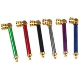 3 PCS Imitation Gold Pipe Small Copper Pipe(Red)