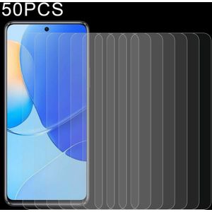 50 stks 0.26mm 9H 2.5D gehard glasfilm voor Huawei Nova 9 SE