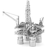 3D Metal Assembly Model Train Drilling Cruise DIY Puzzel  Stijl: Olie boren en Cruise Set