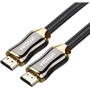 2m Metal Body HDMI 2.0 High Speed HDMI 19 Pin Male to HDMI 19 Pin Male Connector Cable