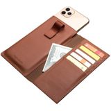 For iPhone 11 Pro QIALINO Nappa Texture Top-grain Leather Horizontal Flip Wallet Case with Card Slots(Brown)