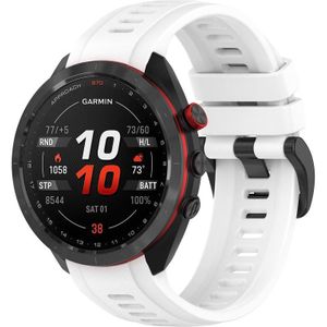 Voor Garmin Approach S70 42 mm 20 mm sport siliconen horlogeband