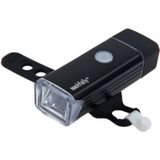 MC-QD001 180 Lumens USB Rechargeable LED Bright Aluminum Light with Handlebar Mount(Black)