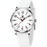 OLEVS 9953 dames eenvoudig siliconen band waterdicht quartz horloge