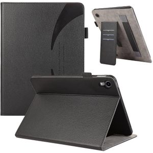 Voor iPad mini 6 Litchi textuur lederen Sucker tablethoes