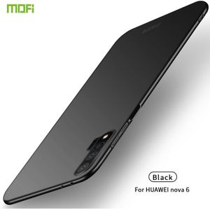 For Huawei Nova 6 MOFI Frosted PC Ultra-thin Hard Case(Black)