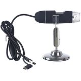 1000X Magnifier HD 0.3MP Image Sensor 3 in 1 USB Digital Microscope with 8 LED & Professional Stand (Grey)