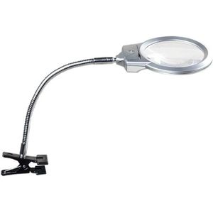 MG15122-2B 2.25x / 5x Clip-on Vergrootglas met LED-licht