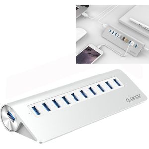 ORICO M3H10-U3-V2 Aluminum Alloy 10 USB 3.0 Ports HUB