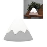 Snow Mountain Night Light Atmosphere Lamp Creative Bedside LED Lamp(Gray)