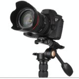 Q08 Three-Dimensional Damping 360 Degree Panorama Scale Leveling Metal Tripod Heads
