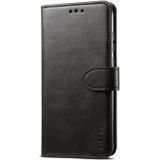 For iPhone 6 Plus GUSSIM Magnetic Horizontal Flip Leather Case with Holder & Card Slots & & Wallet(Black)