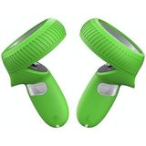 VR Handle Silicone Non-slip Drop Resistant Protective Cver For Oculus Quest 2(Luminous Green)
