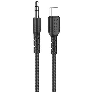 HOCO UPA17 Type-C / USB-C digitale audio-conversiekabel  lengte: 1m