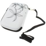 Universal Bag for Digital Camera  GPS  NDS  NDS Lite  Size: 135x80x25mm (White)