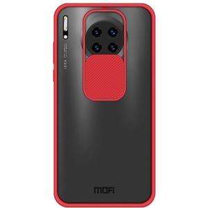 For Huawei Mate 30 Pro MOFI Xing Dun Series PC + TPU Anti-peep Waterproof And Anti-drop All-inclusive Protective Shell  Translucent Frosted(Red)