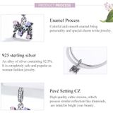 S925 Sterling Silver Letter M Pendent DIY Bracelet Necklace Accessories