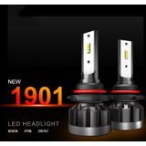 2 PCS 1901 9005 / HB3 / H10 DC9-36V 14W 6000K 1400LM IP68 Car LED Headlight Lamps(White Light)