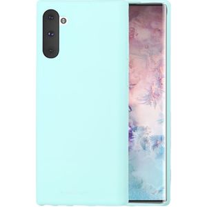 MERCURY GOOSPERY SF JELLY TPU Shockproof and Scratch Case for Galaxy Note 10(Mint Green)