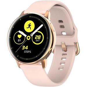 SG20 1.2 inch AMOLED Screen Smart Watch  IP68 Waterproof  Support Music Control / Bluetooth Photograph / Heart Rate Monitor / Blood Pressure Monitoring(Gold)