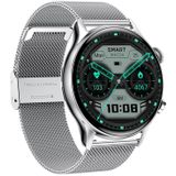 HK8Pro 1.36 inch AMOLED Screen Steel Strap Smart Watch  Support NFC Function / Blood Oxygen Monitoring(Silver)