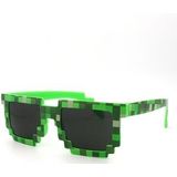 Fashion Sunglasses Action Game Toys Square Glasses(Green)