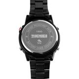 SKMEI 1500 Men Smart Watch Fashion Leisure Bluetooth Call Message Reminds Watch Men(Black)