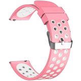 For Fitbit Versa Simple Fashion Silicone Watch Strap(Pink)