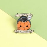 5 PCS Cartoon Halloween broche denim badge kraagaccessoire (XZ2343)