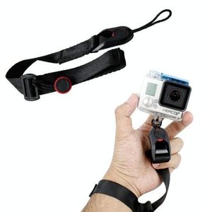 TMC CA003 Quick Release Camera Cuff Wrist Strap for GoPro  NEW HERO /HERO6  /5 /5 Session /4 Session /4 /3+ /3 /2 /1  Xiaoyi and Other Action Cameras  Max Length: 22cm(Black)