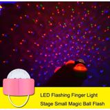 5 stks D2 LED Knipperende Finger Light Stage Small Magic Ball Flash