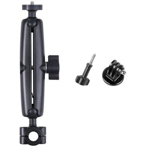 25mm Ballhead Car Front Seat Handlebar Fixed Mount Holder with Tripod Adapter & Screw for GoPro HERO9 Black / HERO8 Black /HERO7 /6 /5  DJI Osmo Action  Insta360 One R and Other Action Cameras