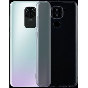 Voor Xiaomi Redmi Note 9 0.75mm Ultra-dunne Transparante TPU Soft Beschermhoes