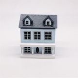 Poppenhuis 1:12 Mini huis cute Pocket Villa (blauw)