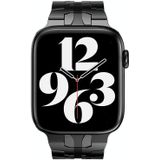 Stalen horlogeband voor Apple Watch Series 7 45 mm / 6 & SE & 5 & 4 44mm / 3 & 2 & 1 42mm