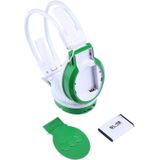 SH-S1 Folding Stereo HiFi Wireless Sports Headphone Headset with LCD Screen to Display Track Information & SD / TF Card  For Smart Phones & iPad & Laptop & Notebook & MP3 or Other Audio Devices(Green)