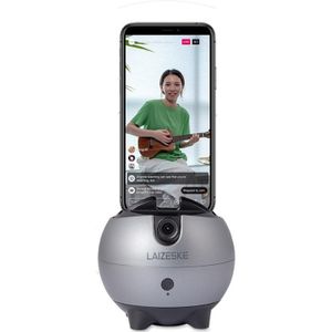 LAizeske LA8 Smart Robot Cameraman 360 Graden Auto Tracking Phone Holder