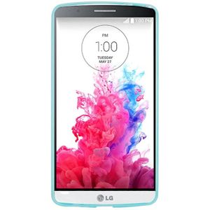 Anti-slip Frosted TPU Case for LG G3 Mini(Blue)