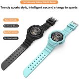 Voor Samsung Galaxy Watch5 Pro 45 mm siliconen sport effen kleur horlogeband