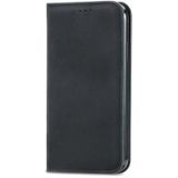 For Samsung Galaxy S21 Retro Skin Feel Business Magnetic Horizontal Flip Leather Case with Holder & Card Slots & Wallet & Photo Frame(Black)