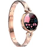 AK15 Fashion Smart Female Bracelet  1.08 inch Color LCD Screen  IP67 Waterproof  Support Heart Rate Monitoring / Sleep Monitoring / Remote Photography (Rose Gold)